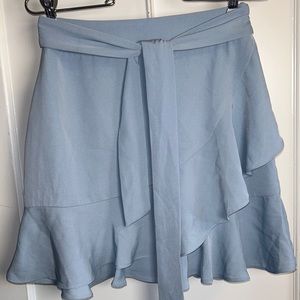 *4 FOR 30* Superdown Powder Blue Mini Skirt Size S